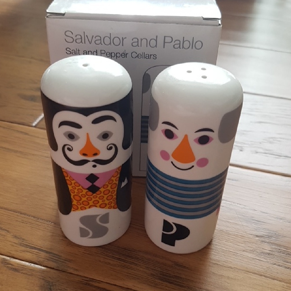 OMM Design x Ingela P Arrhenius Salvador and Pablo Salt and Pepper Cellars